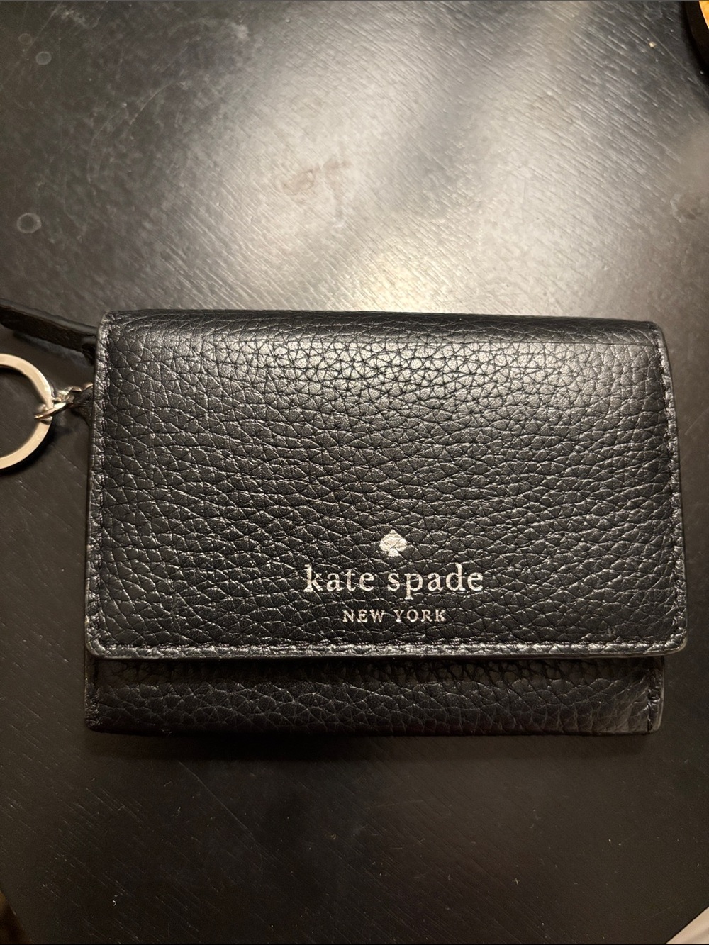 Kate Spade Pebbled Leather Bifold Wallet
